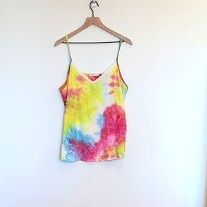 ABELA STORY super soft tie die cami, size XL, Excellent condition
